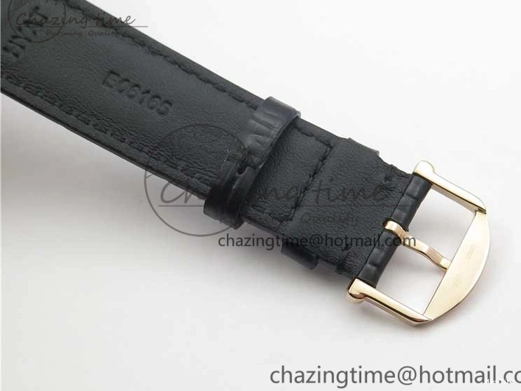 MIROTIME 0428 MoistureWicking Portofino Automatic RG IW356522 FKF 1:1 Best Edition Blue Dial on Black Croco Strap A 7109